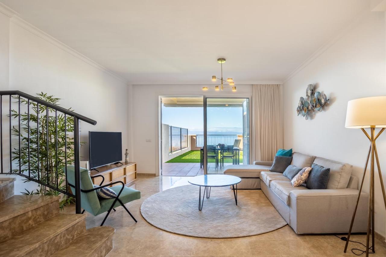 Home2Book Sea View & Design Duplex Los Gigantes Puerto de Santiago  Buitenkant foto